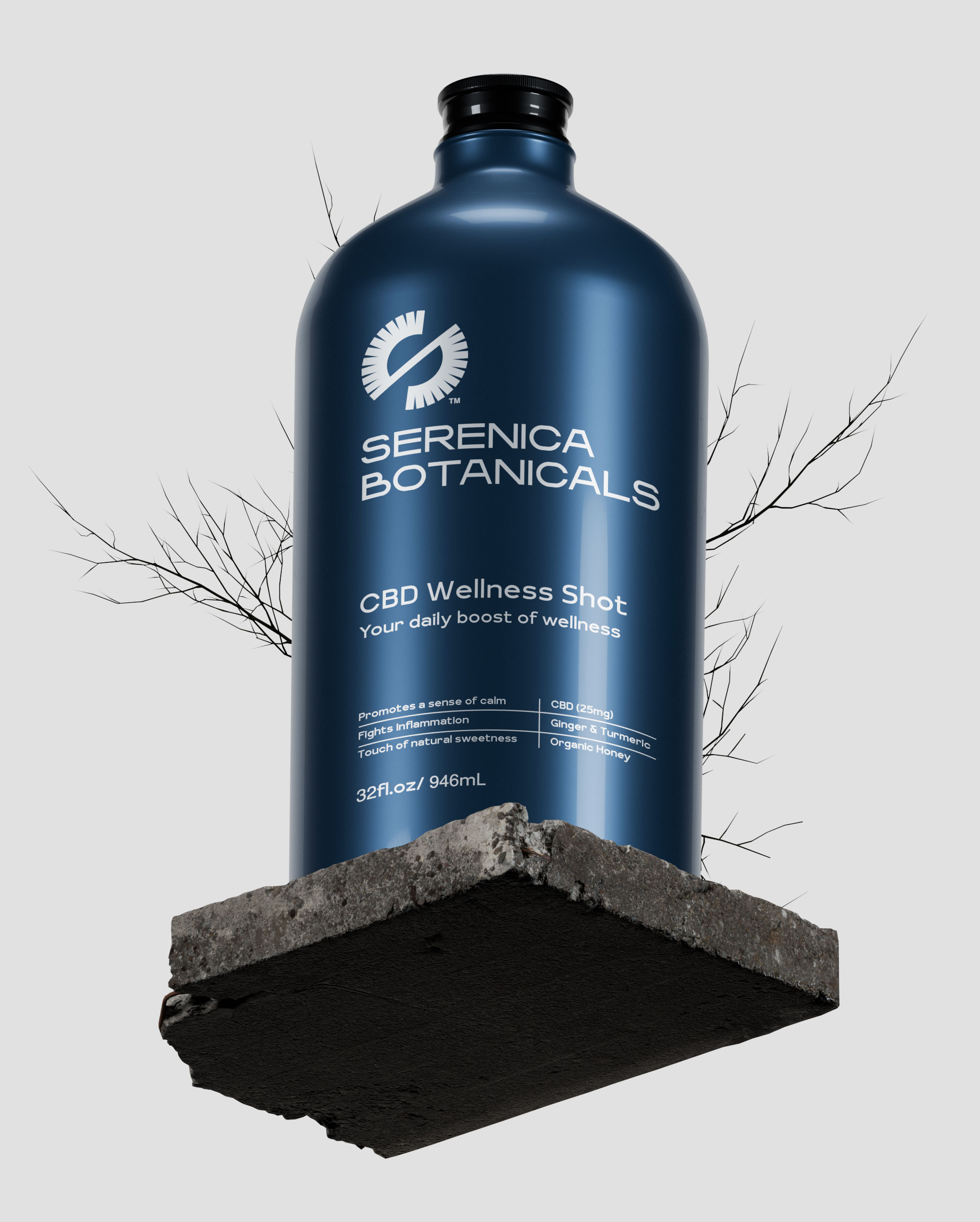 Serenica Botanicals - Brand Identity, Packaging