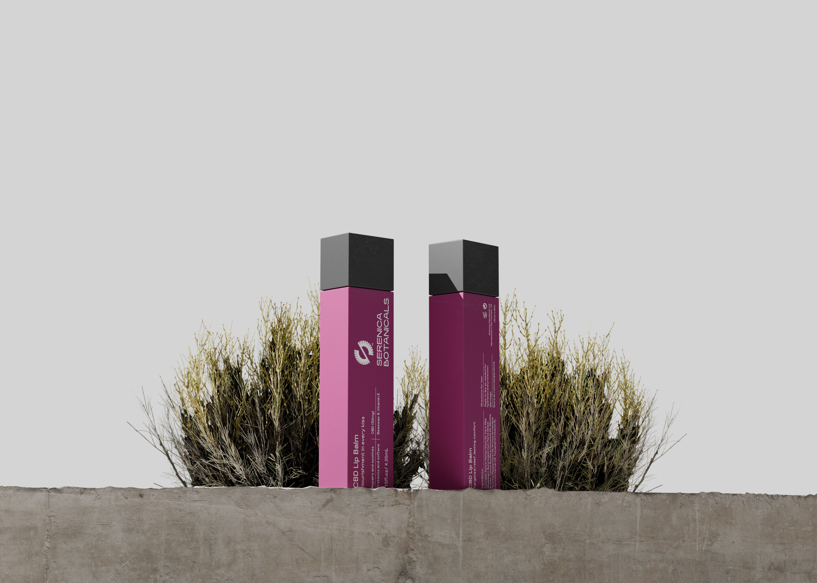 Serenica Botanicals - Brand Identity, Packaging