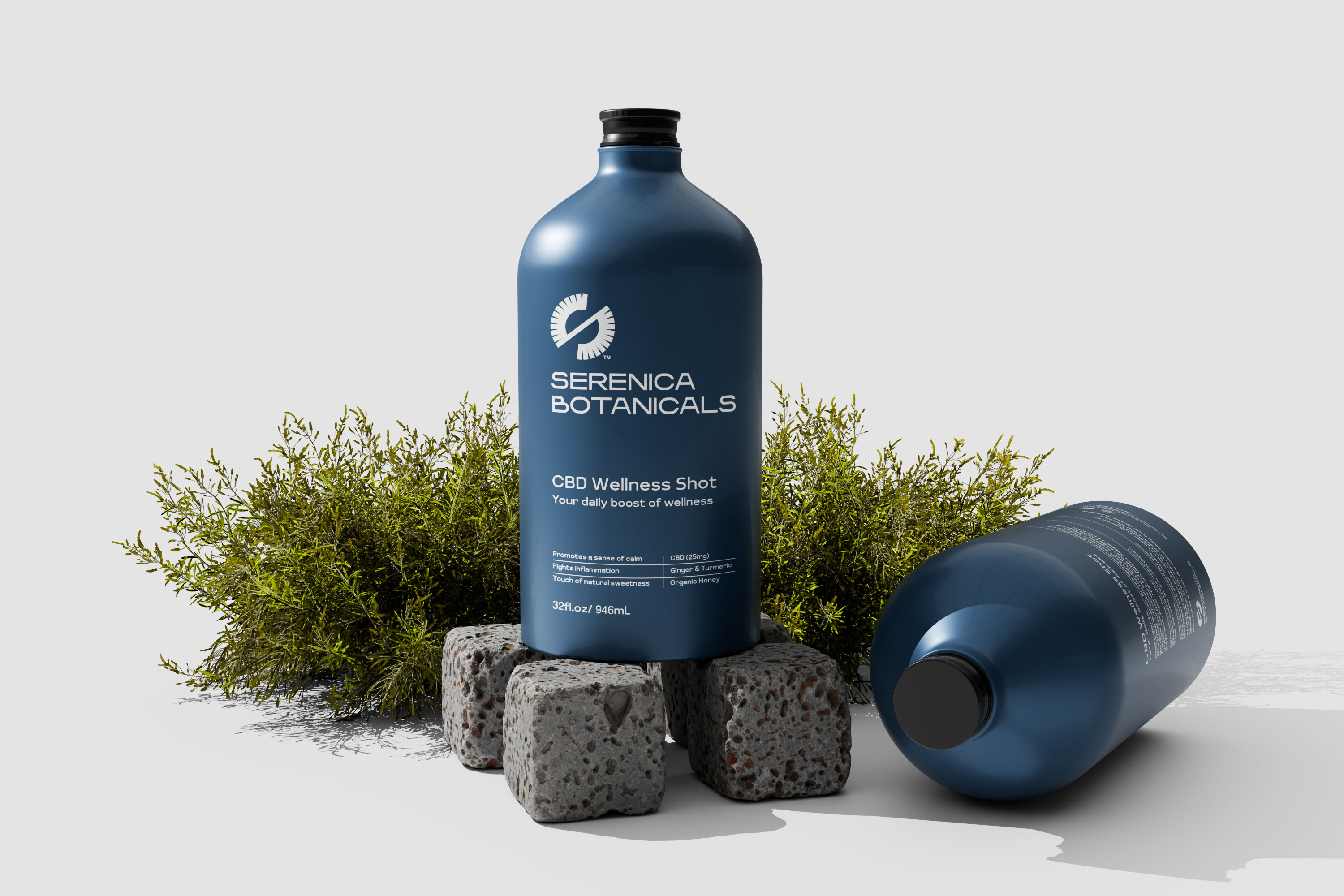 Serenica Botanicals - Brand Identity, Packaging