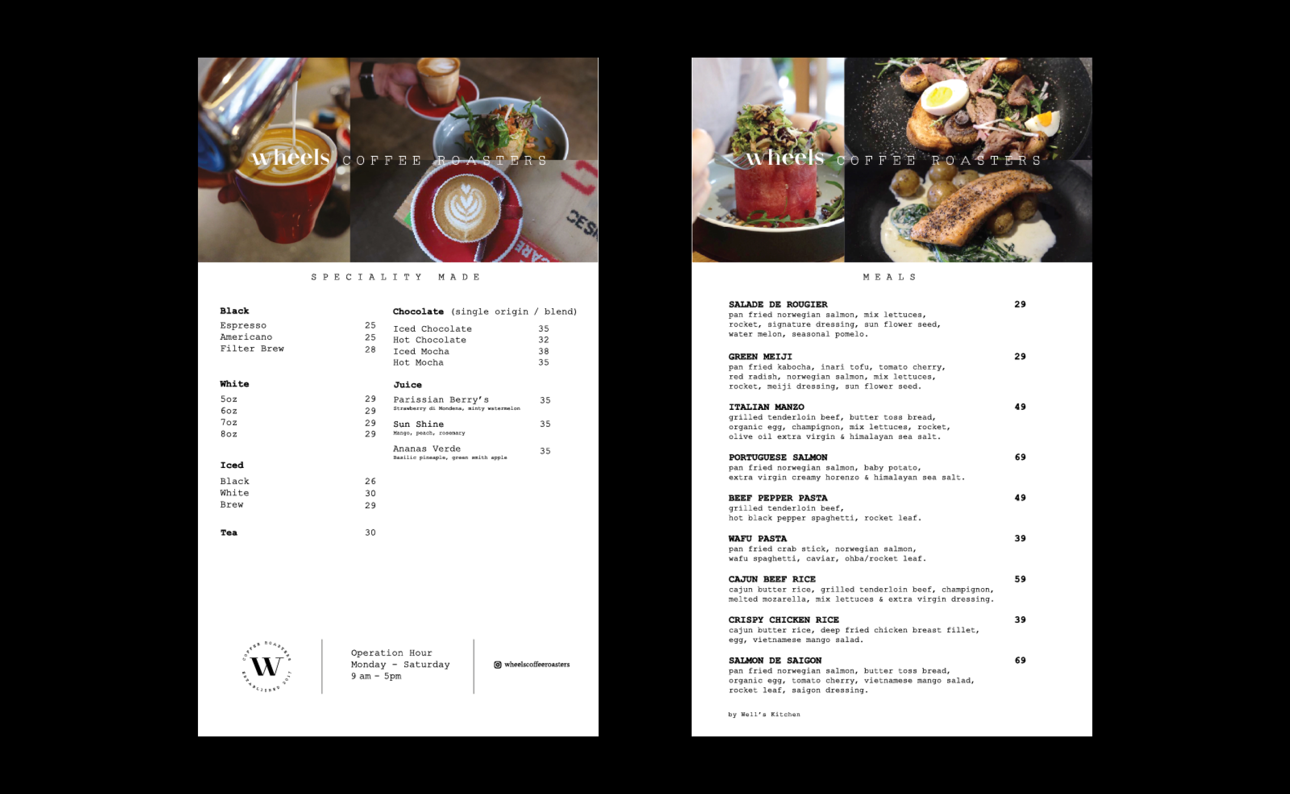 Wheels - Layout, Printing